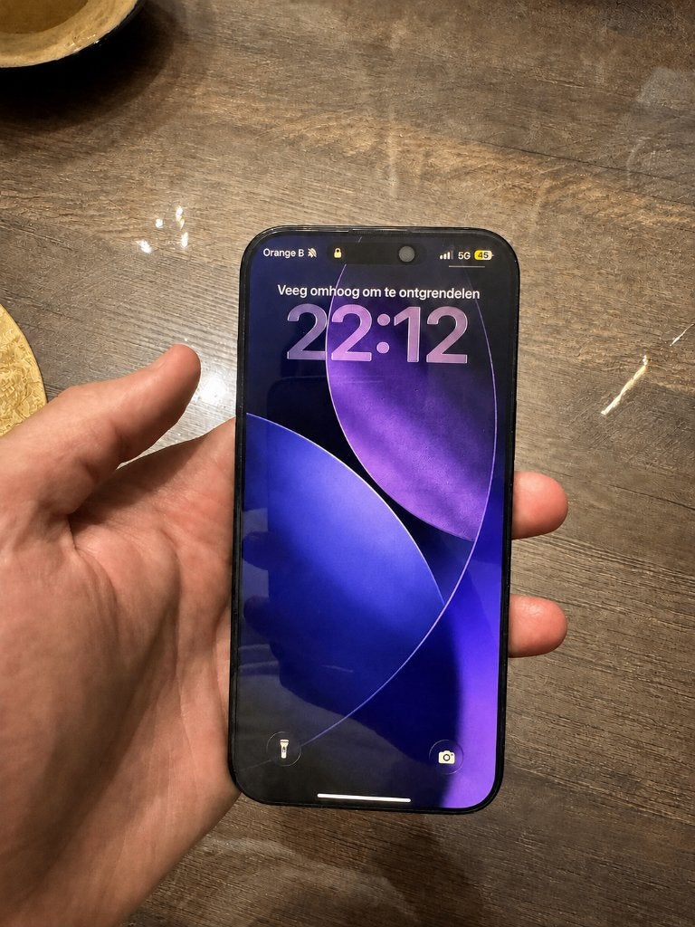 iPhone 16 Pro Max 256 GB Zwart Titanium - 93% batterij, Télécoms, Téléphonie mobile | Apple iPhone, 256 GB, Enlèvement ou Envoi