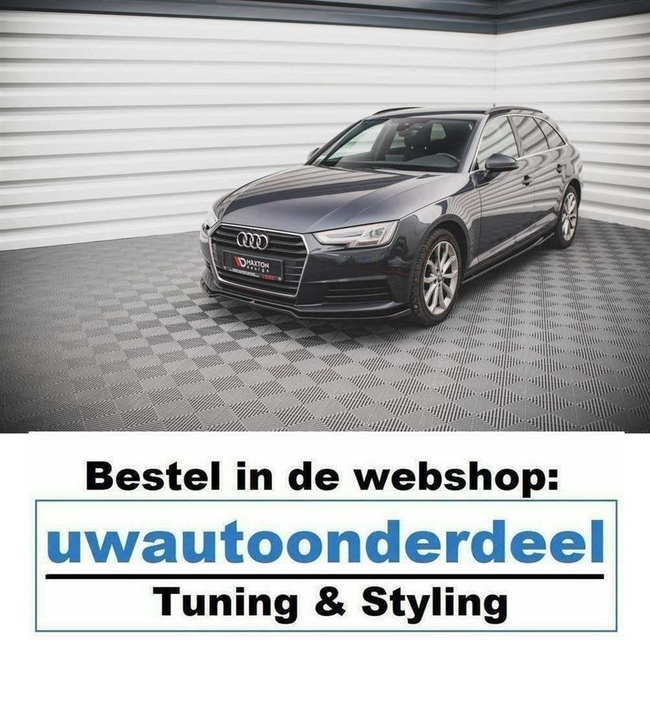 Maxton Design Spoiler Voorspoiler Lip Splitter Voor Audi A4, Verzenden