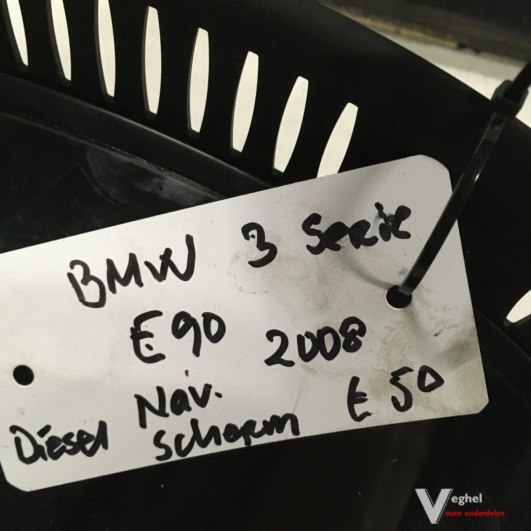 BMW 3 serie E90 diesel 2008  Navigatiescherm 65.82-9 145 102, Gebruikt, -, -, Ophalen of Verzenden
