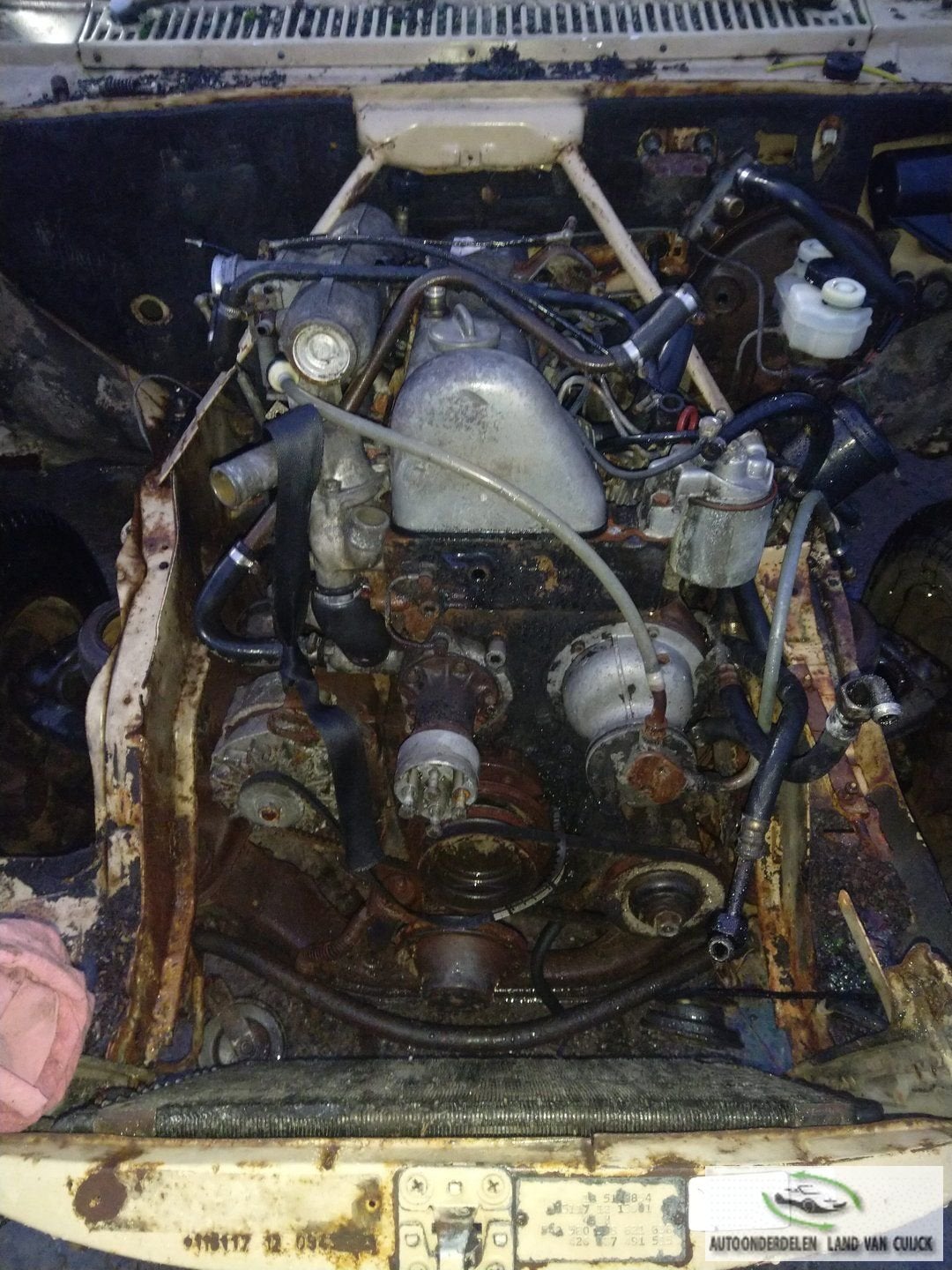 Mercedes w115 240 diesel Motorblok, -, -, Enlèvement, Utilisé