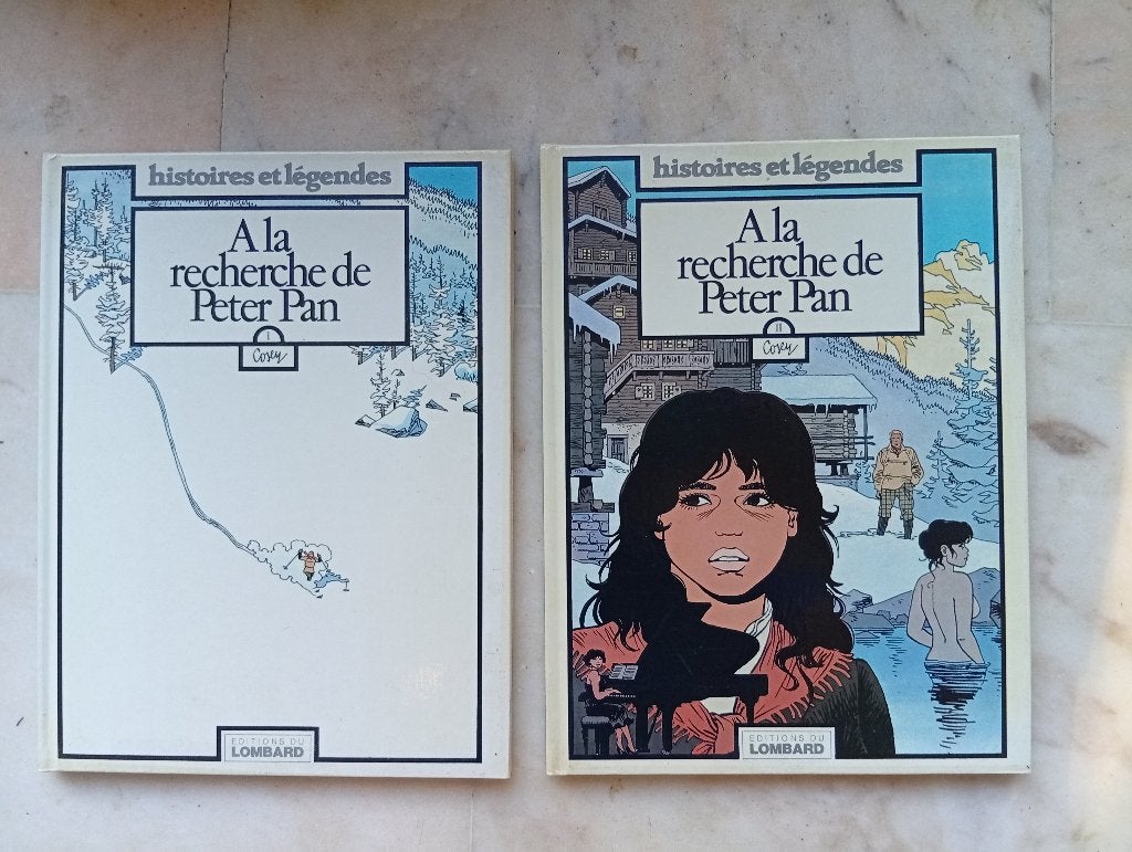 A la recherche de Peter Pan (T. 1 & 2 -> histoire complète)., Série complète ou Série, Envoi, Comme neuf, Cosey