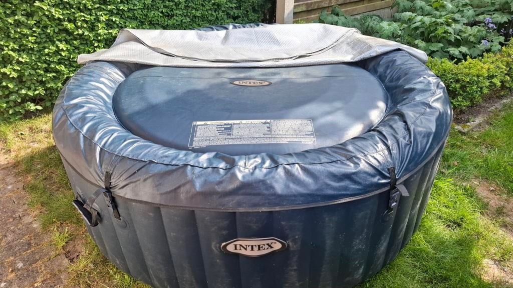Bubbelbad Intex Pure Spa Plus 4 personen, Ophalen, Grondzeil, Opblaasbaar