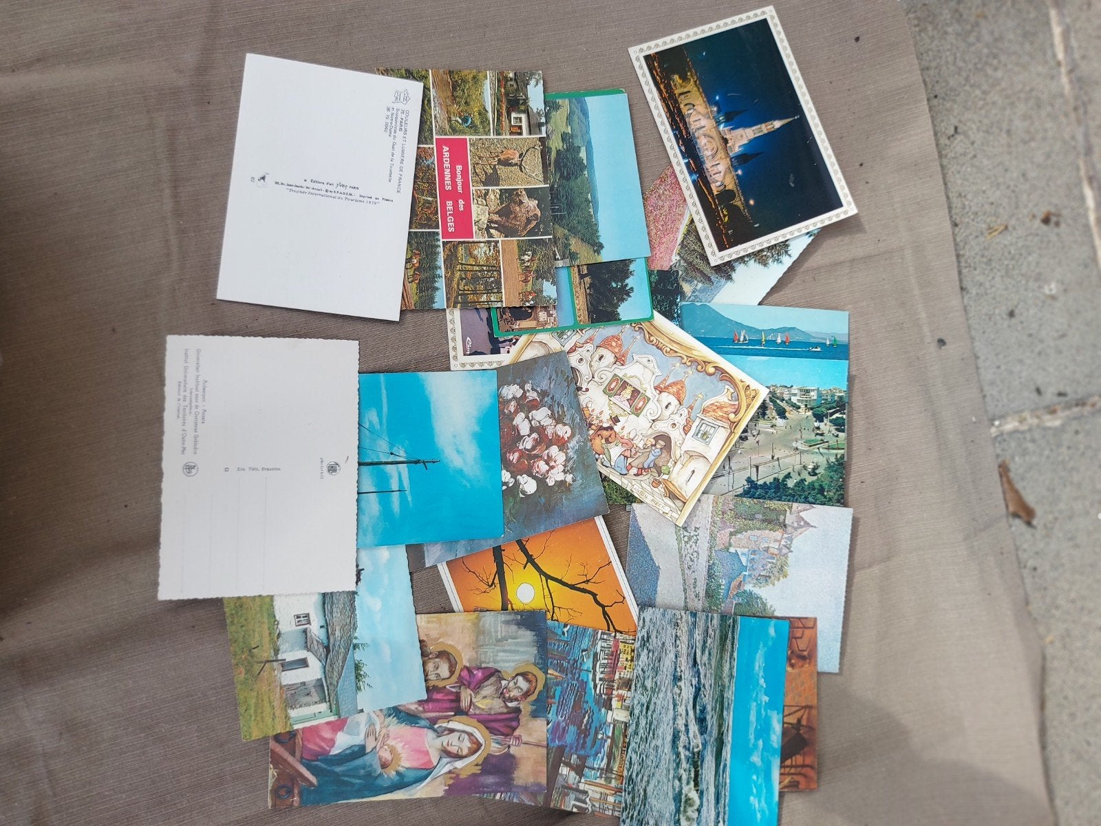 20 oude postkaarten blanco, Verzamelen, Ophalen of Verzenden
