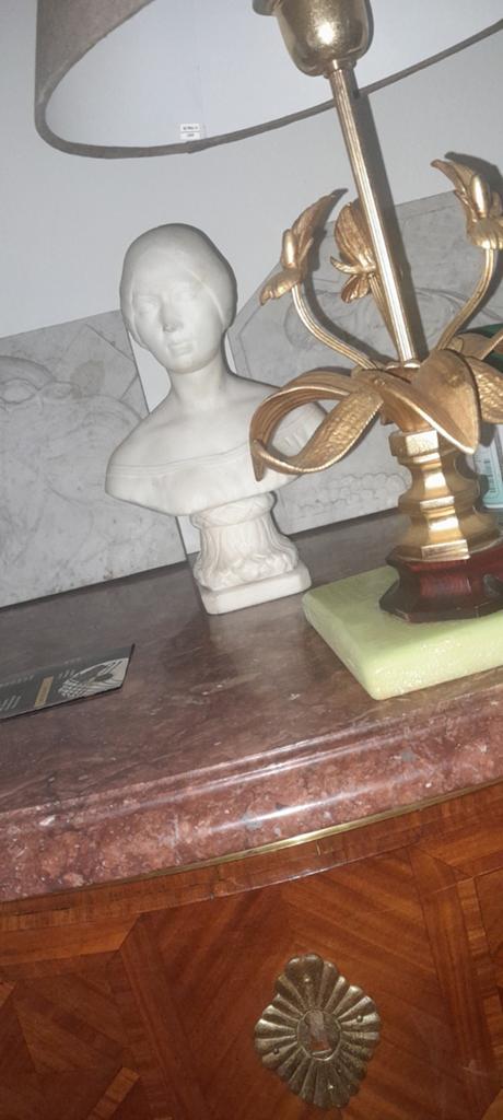 Tafellamp, Antiek en Kunst, Ophalen of Verzenden, Brons