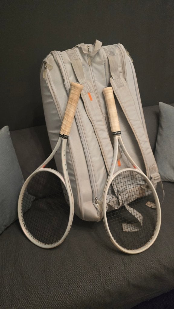Tennisrackets Wilson met zak, Ophalen of Verzenden, Zo goed als nieuw, Wilson, Racket