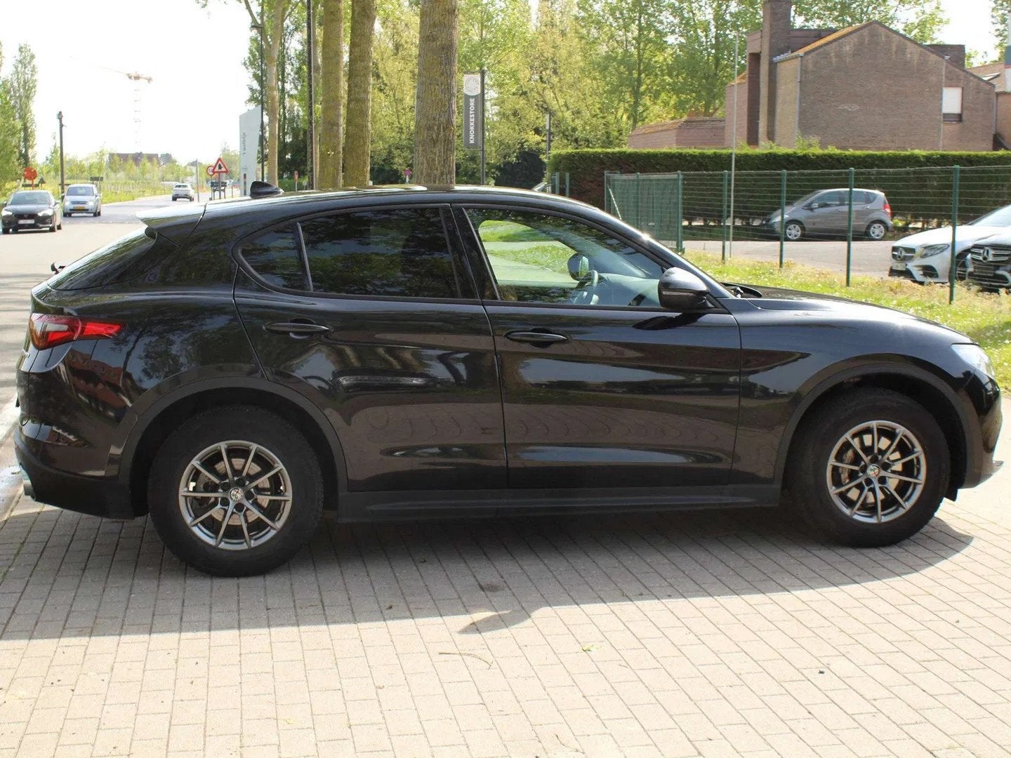 Alfa Romeo Stelvio 2.2 JTD Navi LaneA CC CarApp Camera Alu 4, Auto's, Stof, Gebruikt, 4 cilinders, https://public.car-pass.be/vhr/a55c1d69-2ae3-4903-988e-8cc9f4c540c3