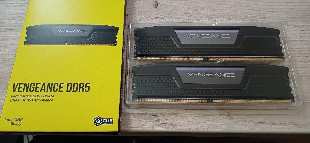 Corsair Vengeance DDR5 RAM 32GB (2x16GB), Computers en Software, RAM geheugen, Ophalen, 32 GB, Zo goed als nieuw, Desktop