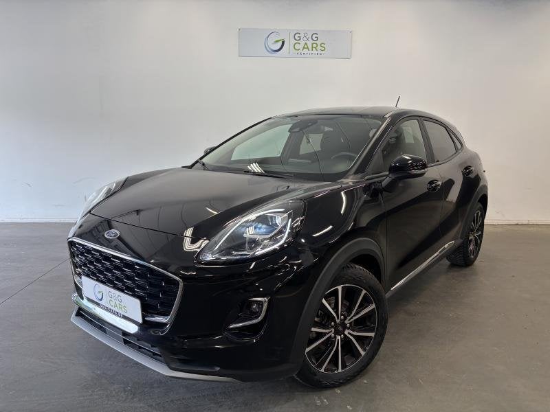 Ford Puma TITANIUM DESIGN **GARANTIE 12 MOIS**, Puma, Euro 6, Zwart, Hybride Elektrisch/Benzine
