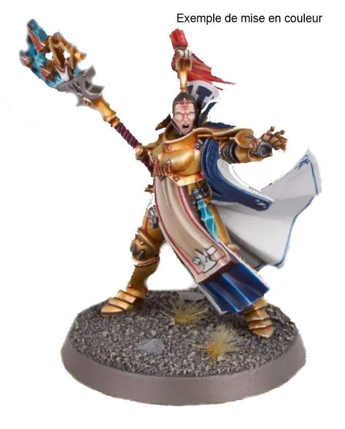WARHAMMER Xandria Azurebolt – (Knight Incantor), Hobby & Loisirs créatifs, Wargaming, Envoi, Neuf, Warhammer, Figurine(s)