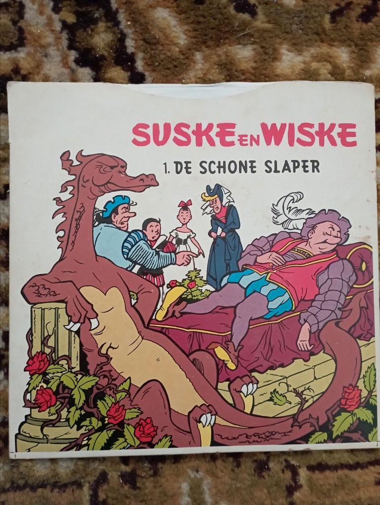 683) suske en wiske de schone slaper 33t single vinyl, Ophalen of Verzenden, Zo goed als nieuw, Nederlandstalig
