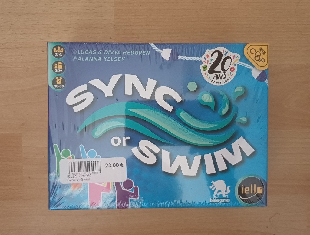 Jeu Sync or swim, Enlèvement, Neuf, Iello