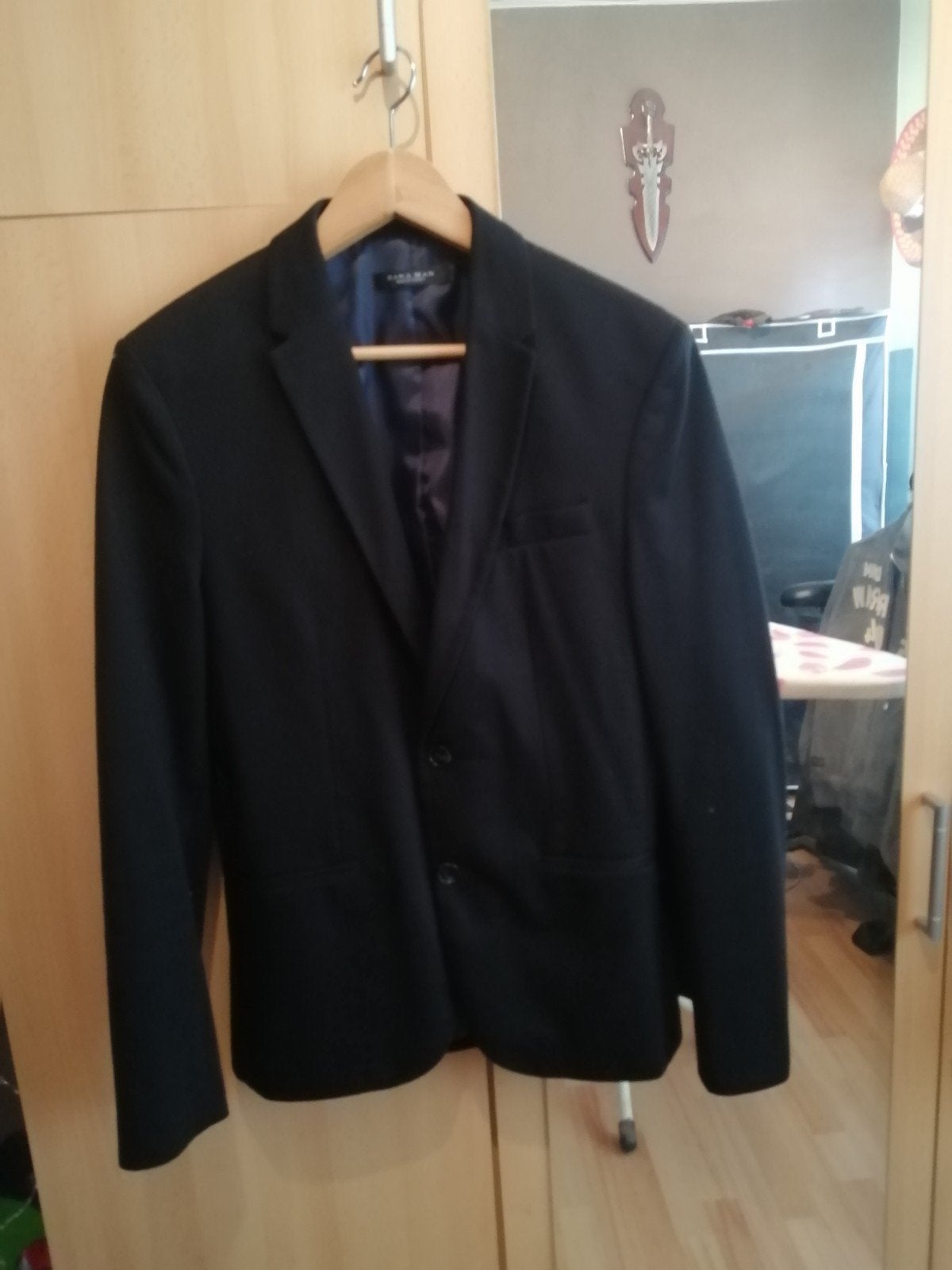 veste de costume bleue foncée Tm, Kleding | Heren, Kostuums en vesten, Ophalen