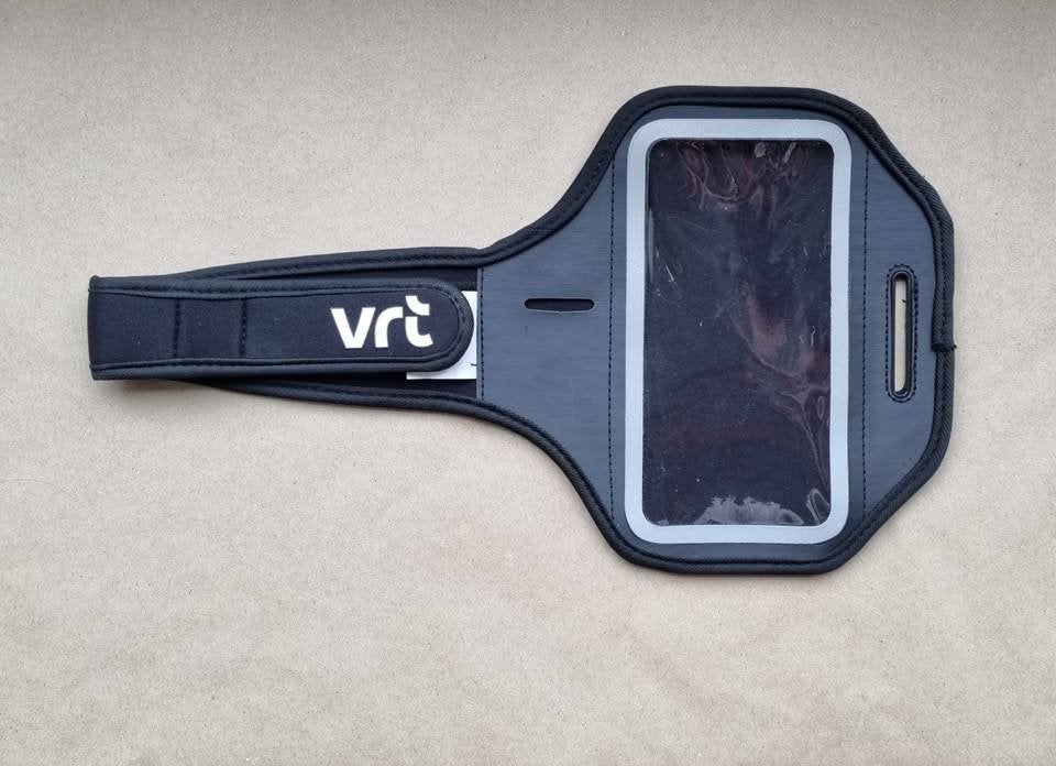 Aanpasbare sportarmband voor smartphone, logo VRT (nieuw), Ophalen of Verzenden, Nieuw, Overige typen, Overige merken