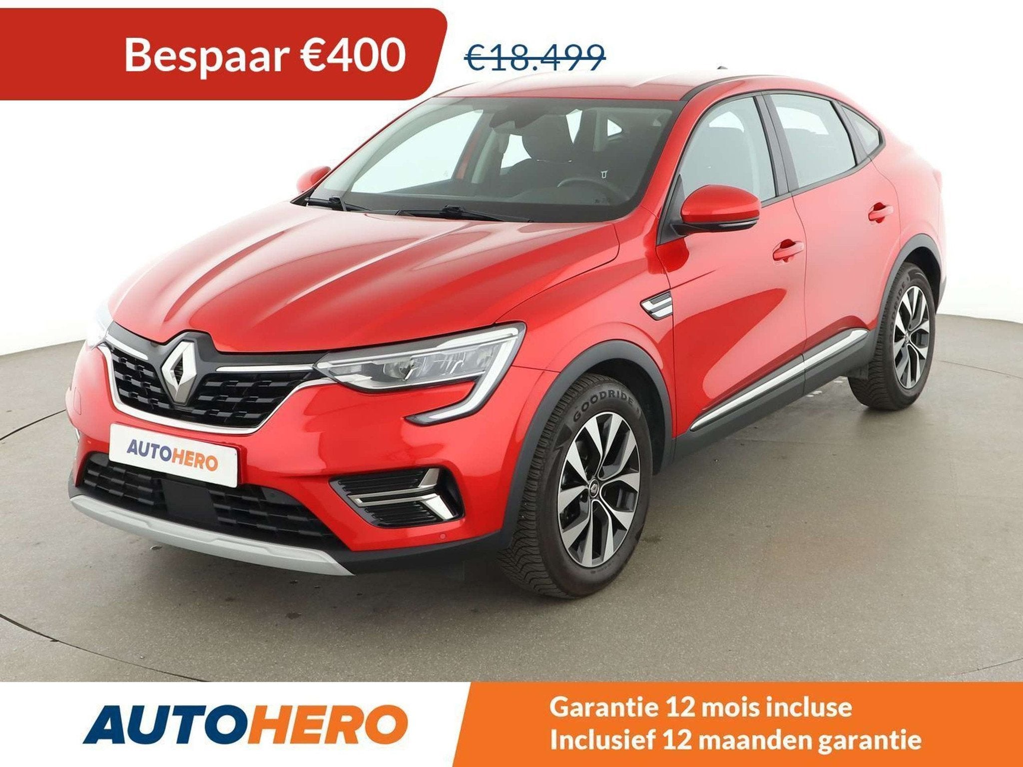 Renault Arkana 1.3 TCe Zen (bj 2021, automaat), Auto's, Arkana, Stof, Gebruikt, Euro 6