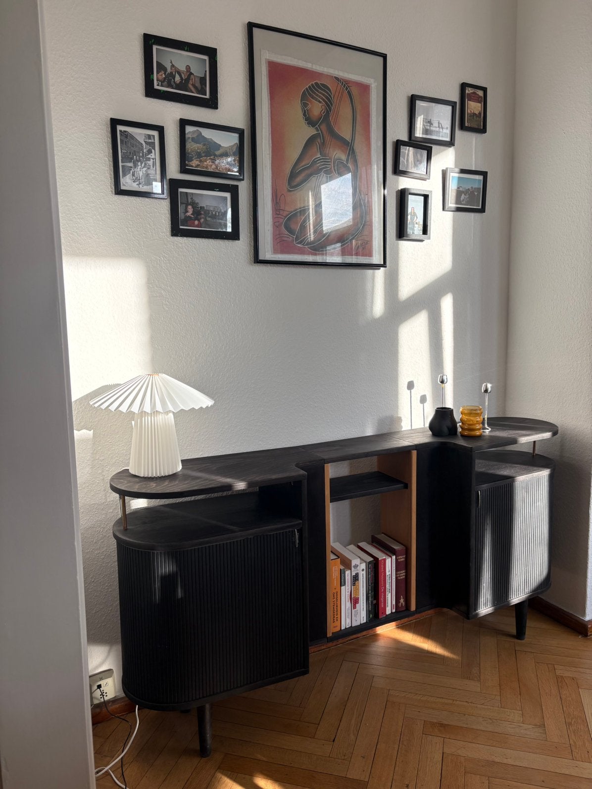 Uniek handgemaakt vintage dressoir, Ophalen, Gebruikt, 150 tot 200 cm, Vintage