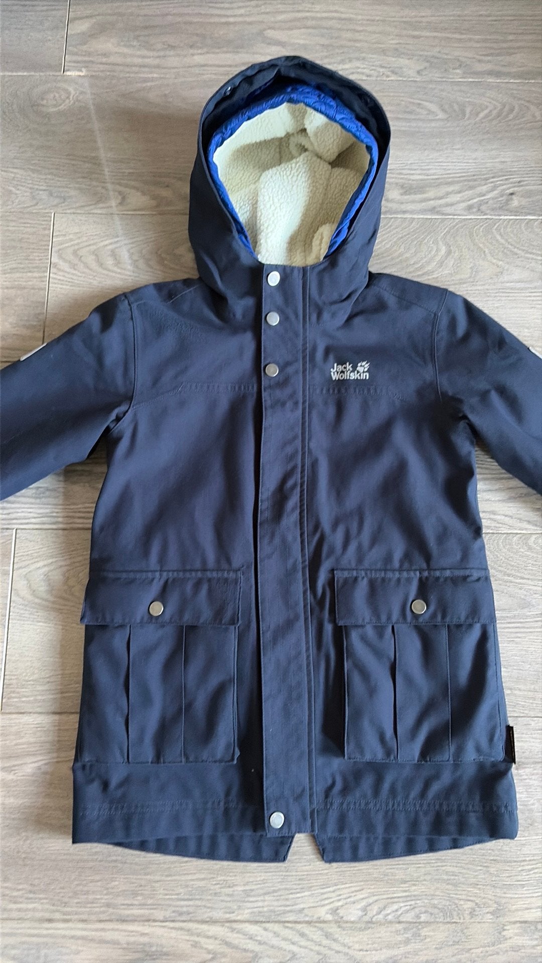 Winterjas Jack Wolfskin jongen, Kinderen en Baby's, Ophalen of Verzenden, Zo goed als nieuw, Jongen
