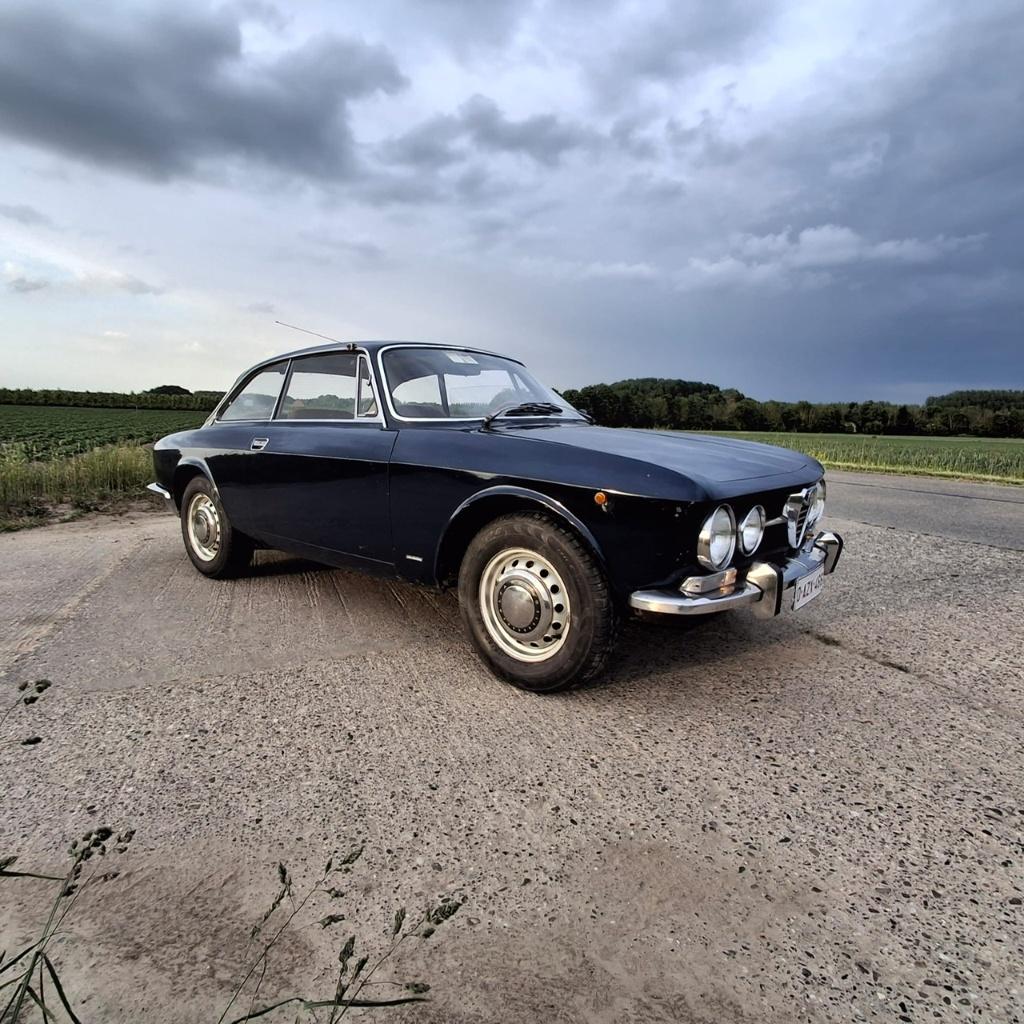Alfa Romeo GTV 1750 Bertone, Blauw, Leder, Bruin, Particulier
