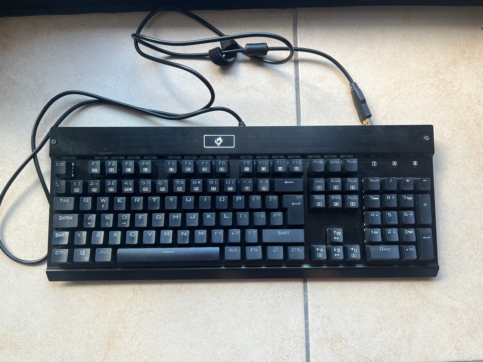 Clavier mécanique Ergotec, Informatique & Logiciels, Enlèvement, Comme neuf
