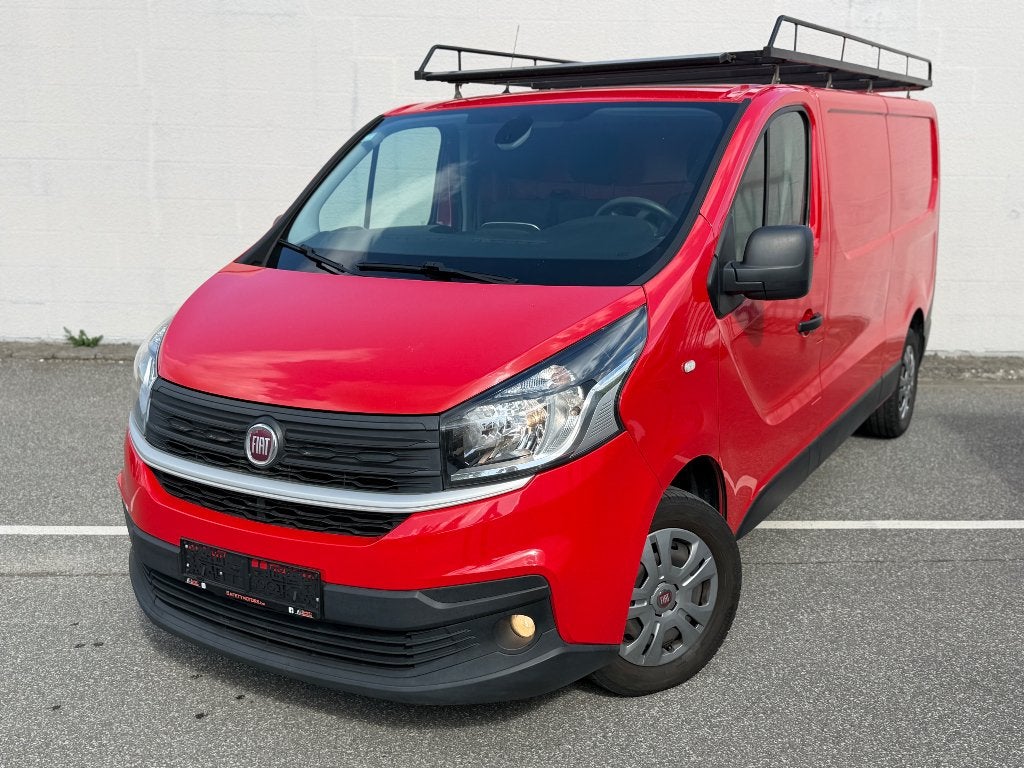 Fiat Talento 1.6 Turbodiesel Multijet L2H1 2019, Autos, Rouge, Entreprise, 3 places, Diesel
