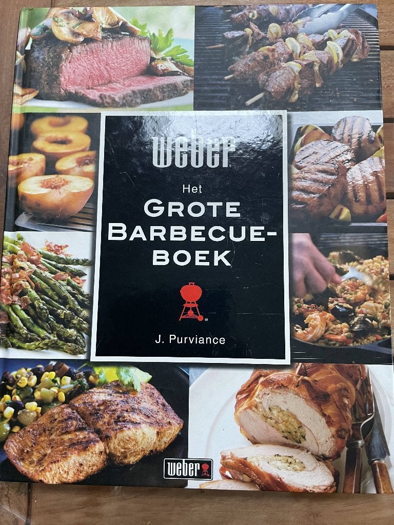 Het grote Barbecue-boek - Weber, Boeken, Ophalen, Zo goed als nieuw, J.Purviance