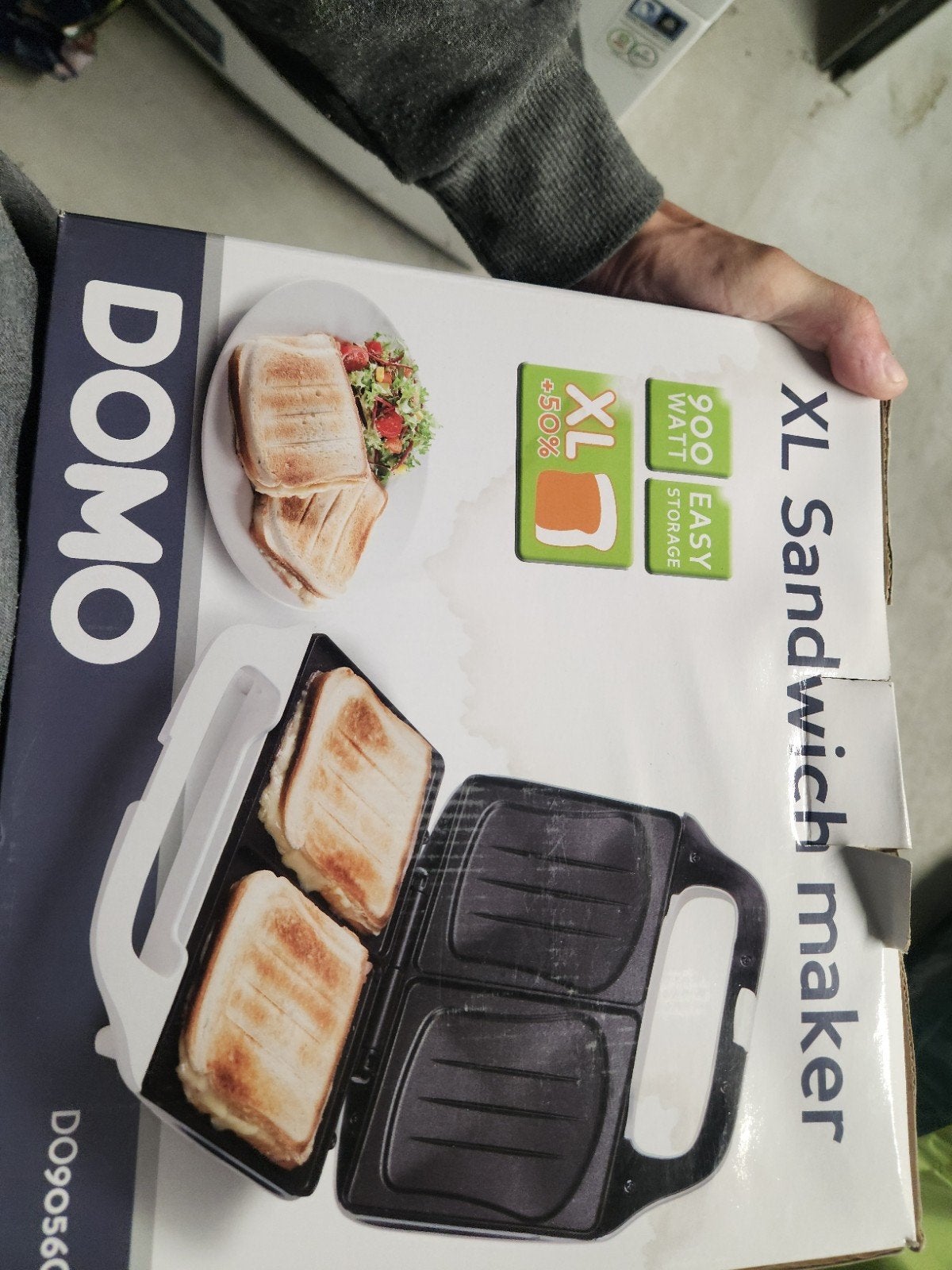DOMO XL Sandwich, Electroménager, Appareils à gourmet, Enlèvement