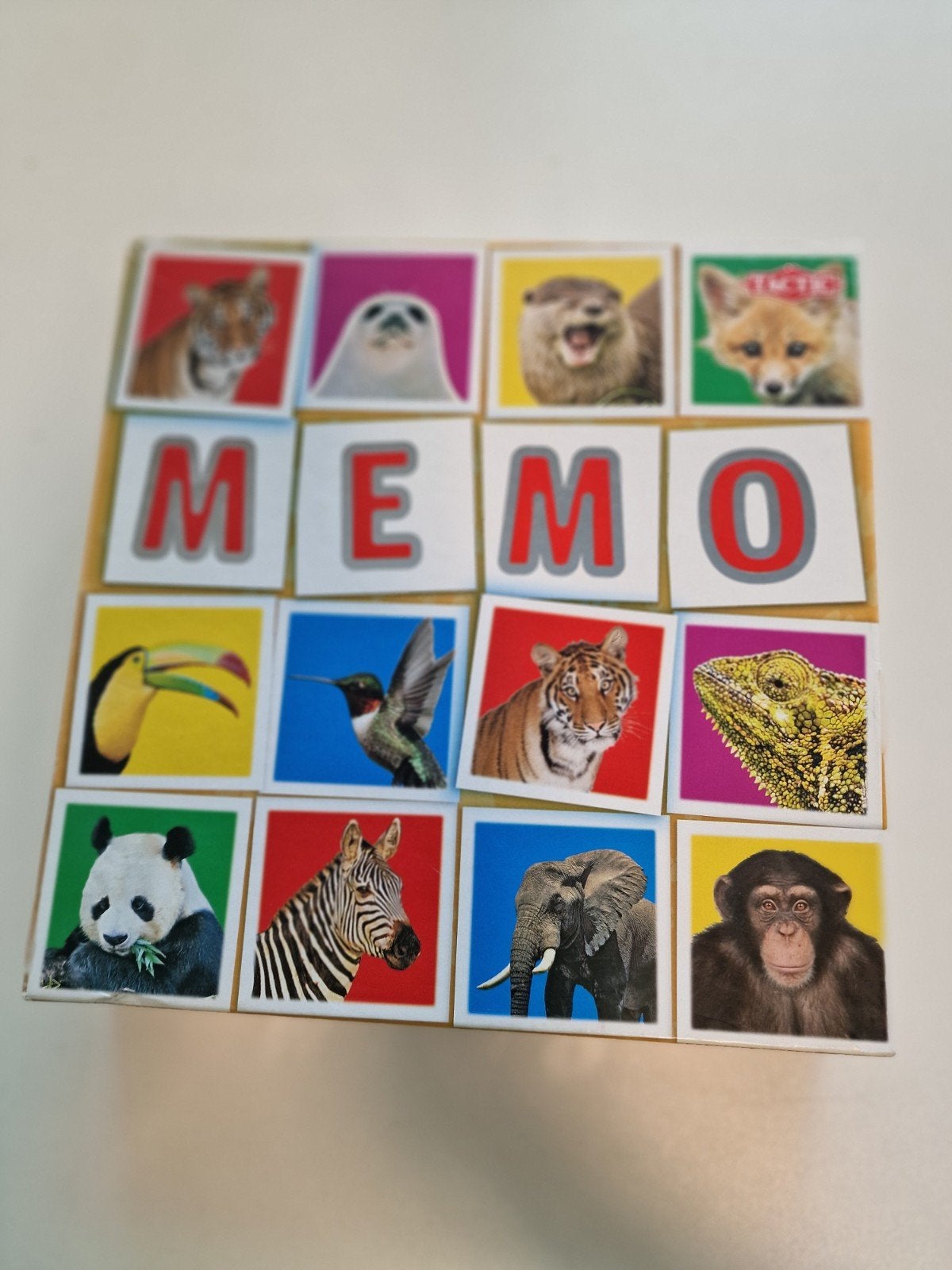 mémoire mémo, 1 ou 2 joueurs, Enlèvement ou Envoi, Comme neuf, Tactic