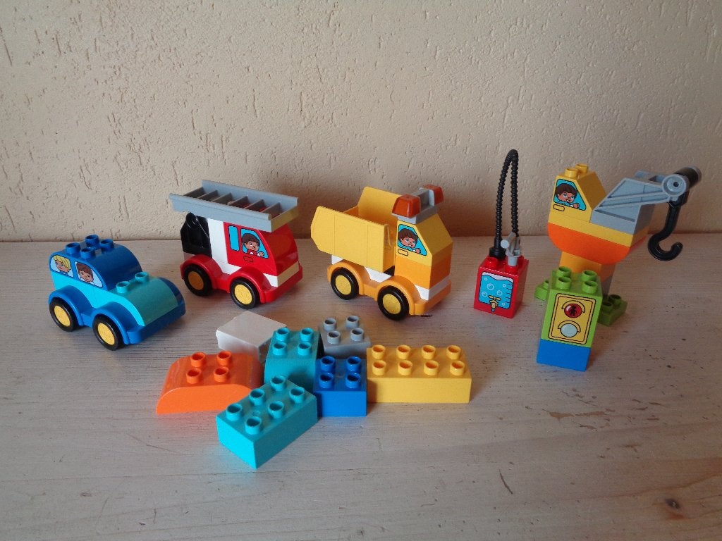 LEGO Duplo Mijn eerste wagens en trucks - 10816, Ophalen of Verzenden, Gebruikt, Duplo