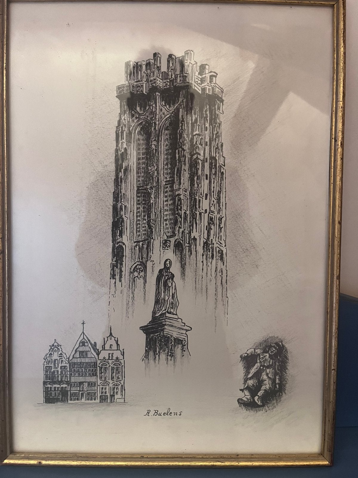 Mechelen oude tekeninh, Enlèvement