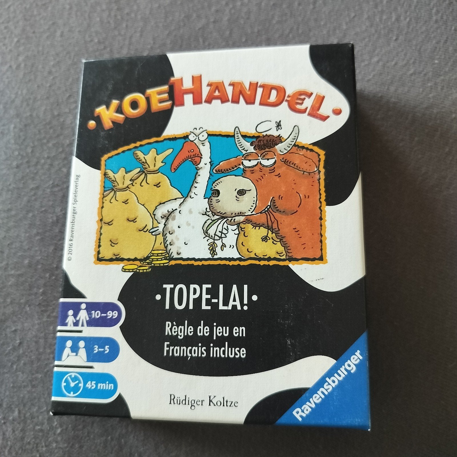 spel koehandel, Hobby en Vrije tijd, Drie of vier spelers, Ophalen, Ravensburger