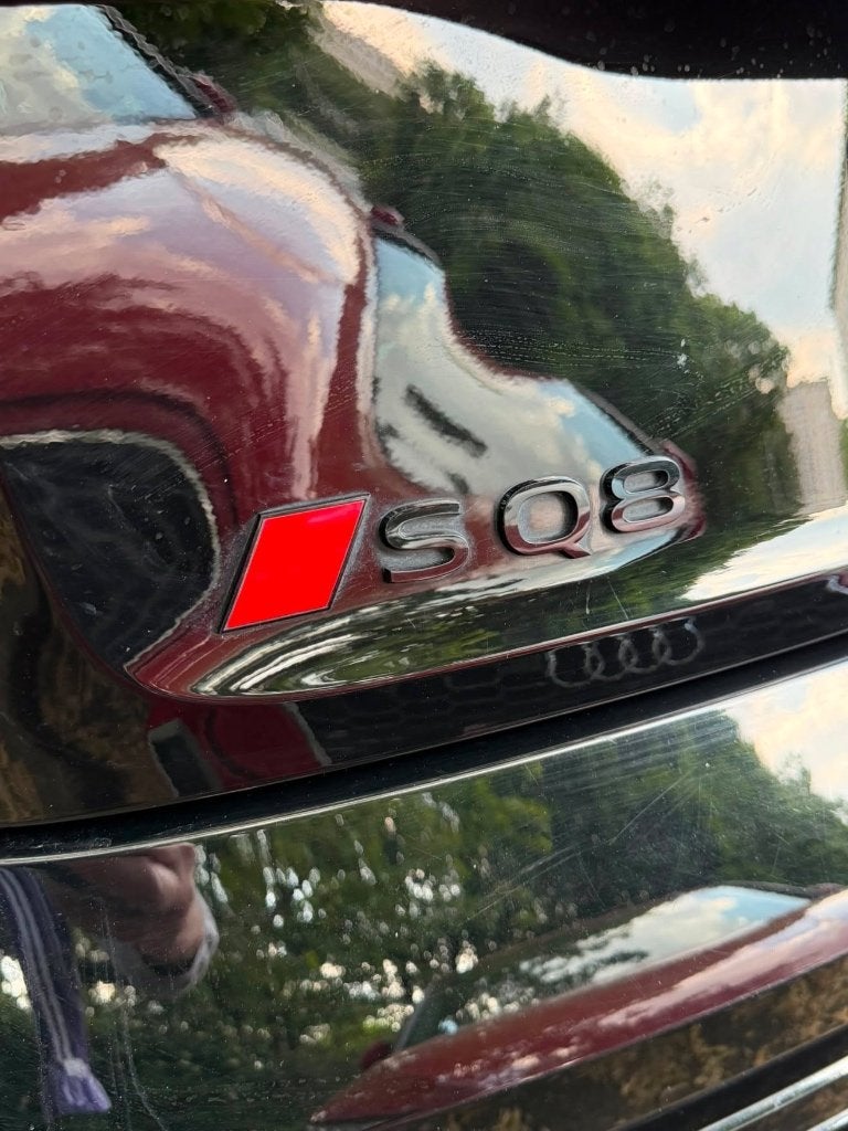 Audi SQ8, Auto's, Automaat, Zwart, Zwart, Leder
