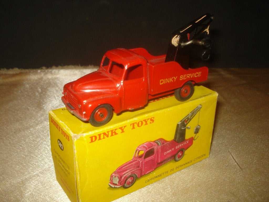 DINKY TOYS Camionnette de Dépannage Citroën + Boîte Original, Enlèvement ou Envoi, Comme neuf, Bus ou Camion, Dinky Toys