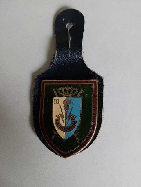 Oude A.B.L. Borstzakhanger, Ophalen of Verzenden, Landmacht, Embleem of Badge