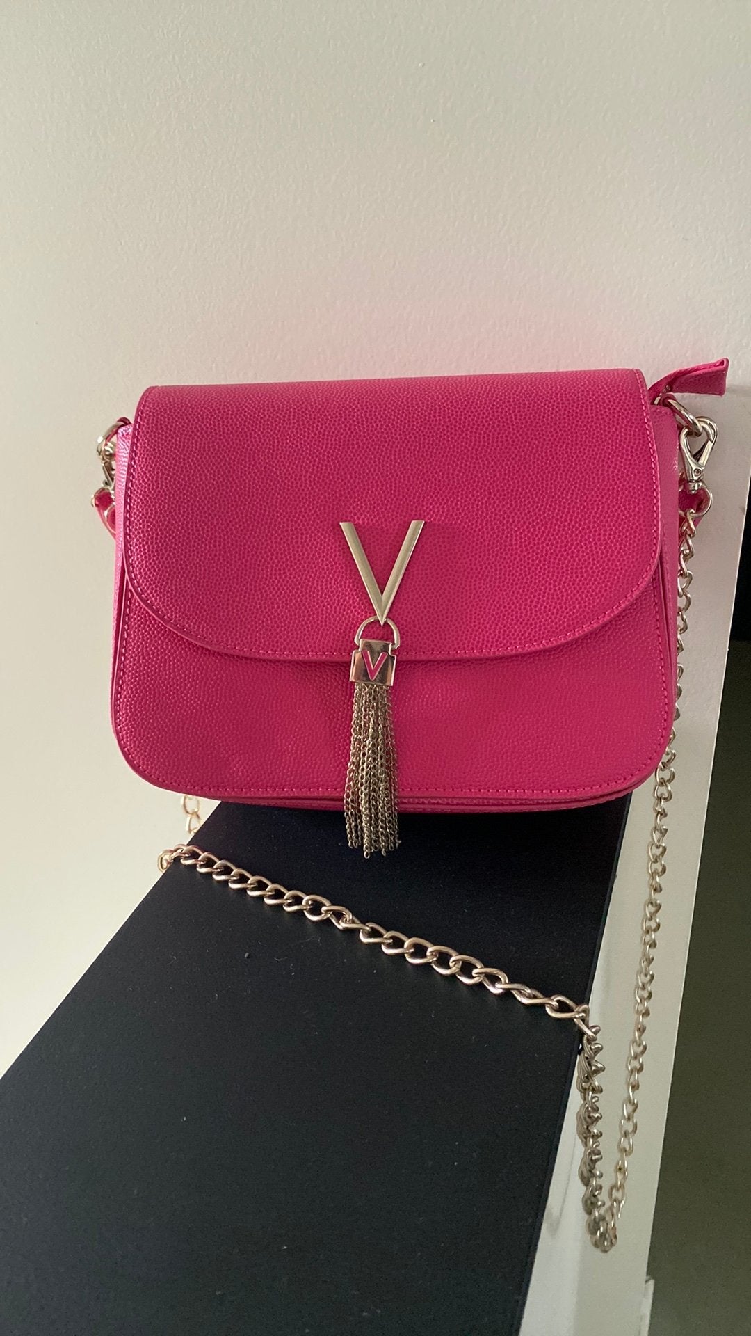 Roze handtas merk Valentino, Handtassen en Accessoires, Ophalen, Zo goed als nieuw, Roze, Handtas