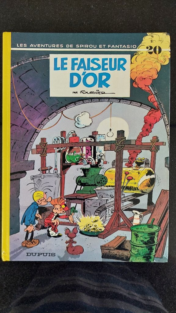 Spirou et Fantasio T.20 Le faiseur d'or - Réé (1980) - Moyen, Une BD, Enlèvement ou Envoi, Utilisé
