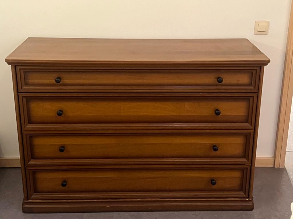 Commode style ancien, Maison & Meubles, Armoires | Commodes, 3 ou 4 tiroirs, Moins de 100 cm, 100 à 150 cm, Enlèvement