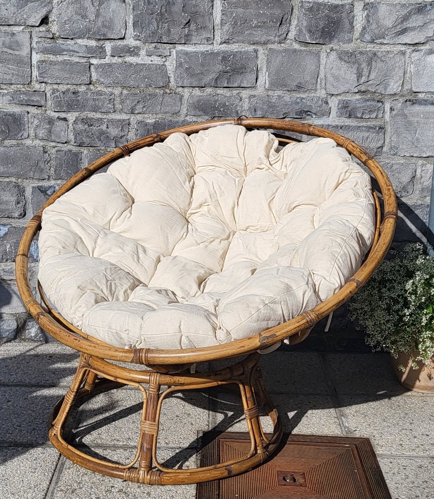 fauteuil pivotant avec assise 115 cm, Moins de 75 cm, Enlèvement, Utilisé, Bois