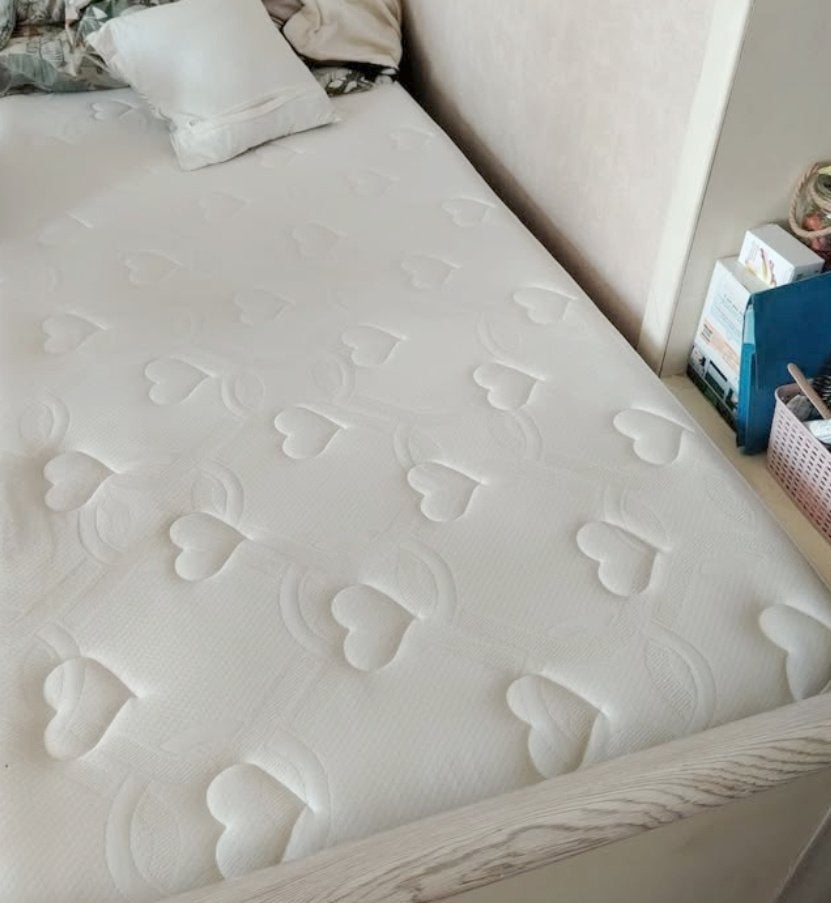 matelas 1 personne ressorts 30cm surmatelas intégré +sommier, Maison & Meubles, 90 cm, Comme neuf, Enlèvement, Sommier
