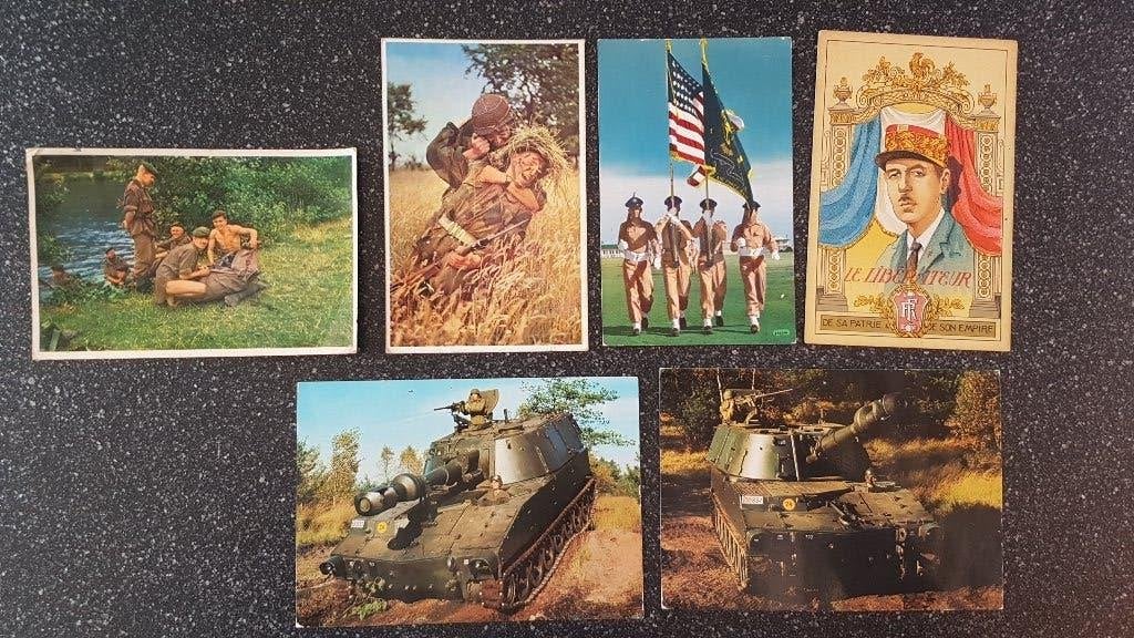 Militair Soldaat Soldat Militaire (0,25 euro/ postkaart ), Verzamelen, Ophalen of Verzenden, Landmacht, Foto of Poster