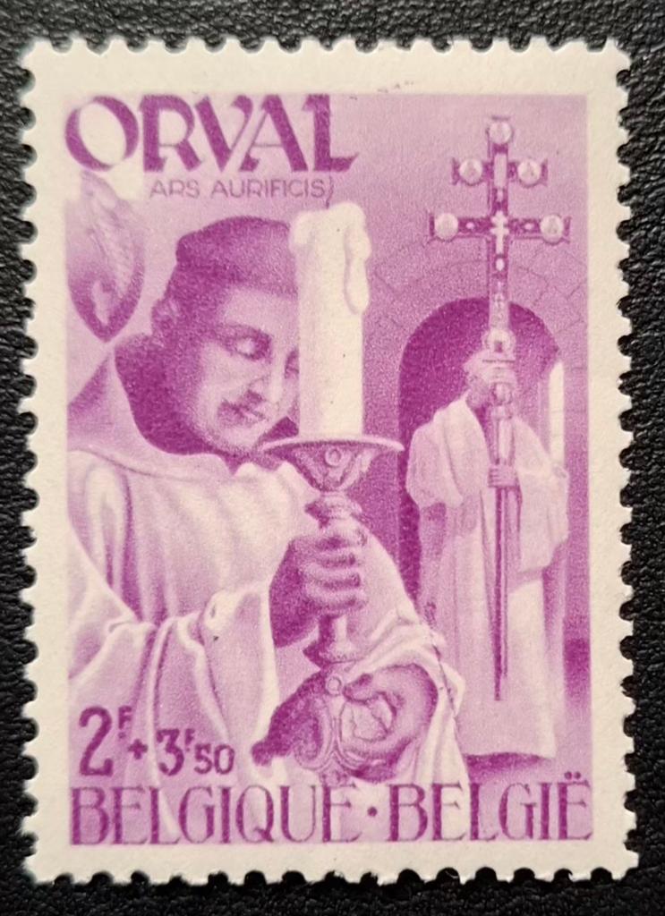 Belgique : COB 564-V2 ** Quatrième Orval 1941., Timbres & Monnaies, Timbres | Europe | Belgique, Sans timbre, Neuf, Enlèvement ou Envoi