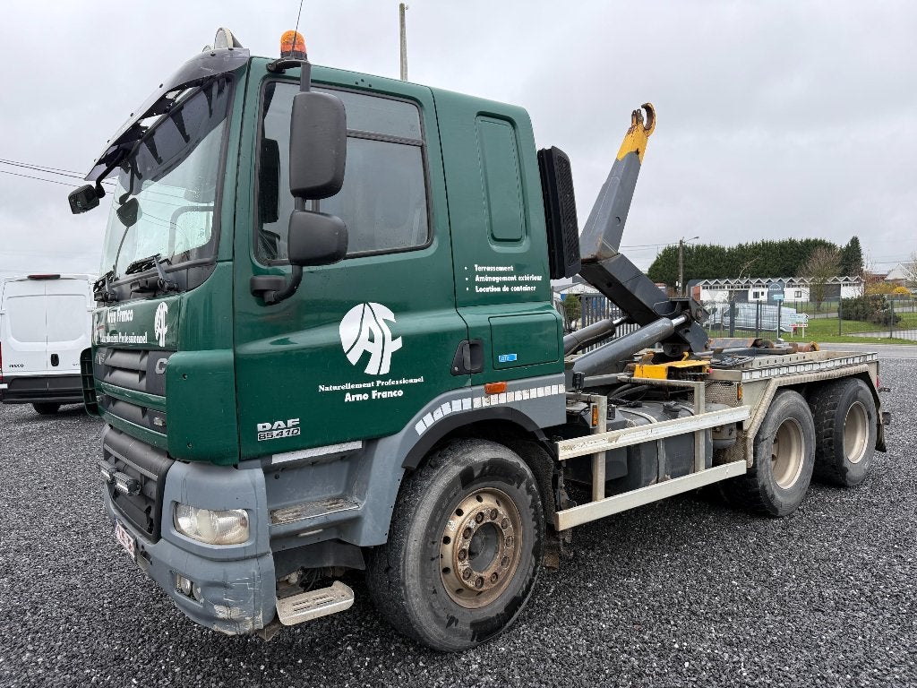 DAF FAT CF85 *410 cv*6X4*Lève-conteneur Jimeca, Autos, Camions, Achat, Entreprise, Boîte manuelle, 2 portes