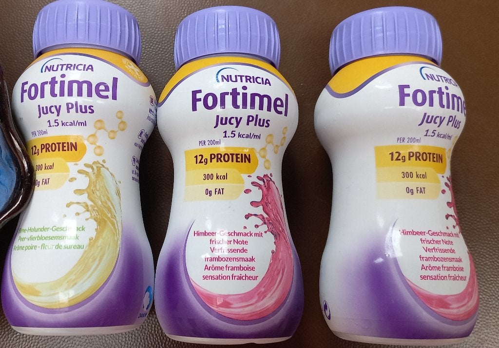4 fortimel Jucy Plus Nutricia, Diversen, Ophalen of Verzenden