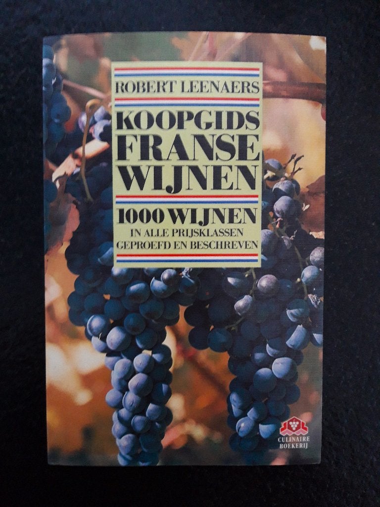 1000 Franse wijnen - Koopgids, Verzenden, Zo goed als nieuw, Robert Leenaers