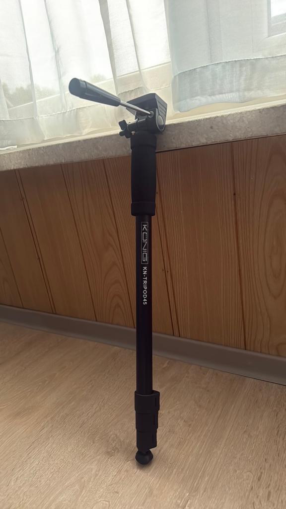 Monopod, Audio, Tv en Foto, Fotografie | Statieven en Balhoofden, Ophalen, Eenpoot, Zo goed als nieuw, 150 tot 175 cm