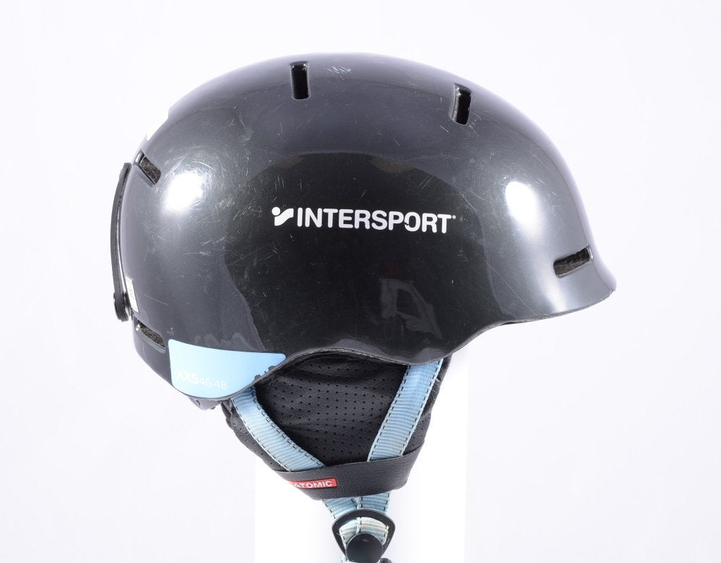 46;47;48 cm  kinder ski helm ATOMIC MENTOR JR X, Grey/blue, Sport en Fitness, Gebruikt, Verzenden, Overige typen, Carve
