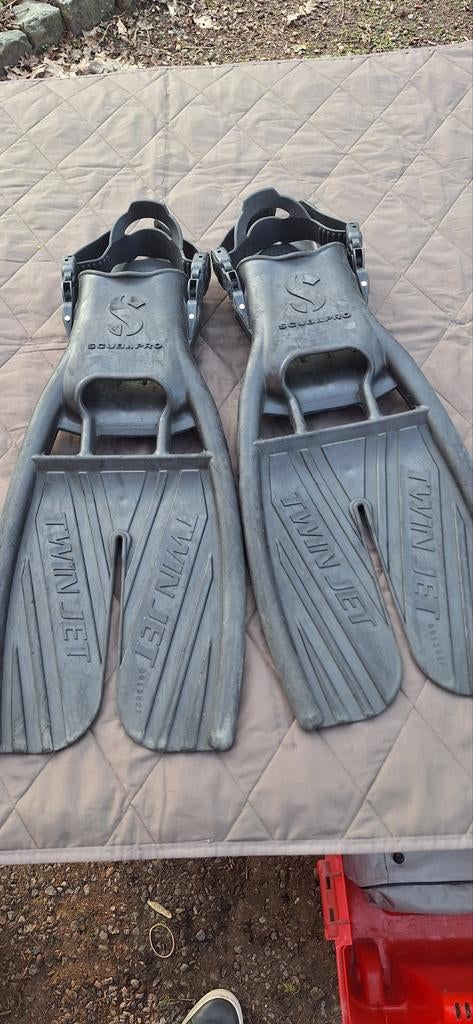 Scubapro Twinjet vinnen, Watersport en Boten, Duiken, Ophalen of Verzenden, Gebruikt