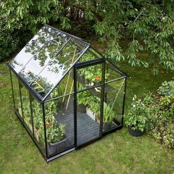 NIEUW Tuinkas Qube 66, zwart gecoat, Verzenden, Nieuw