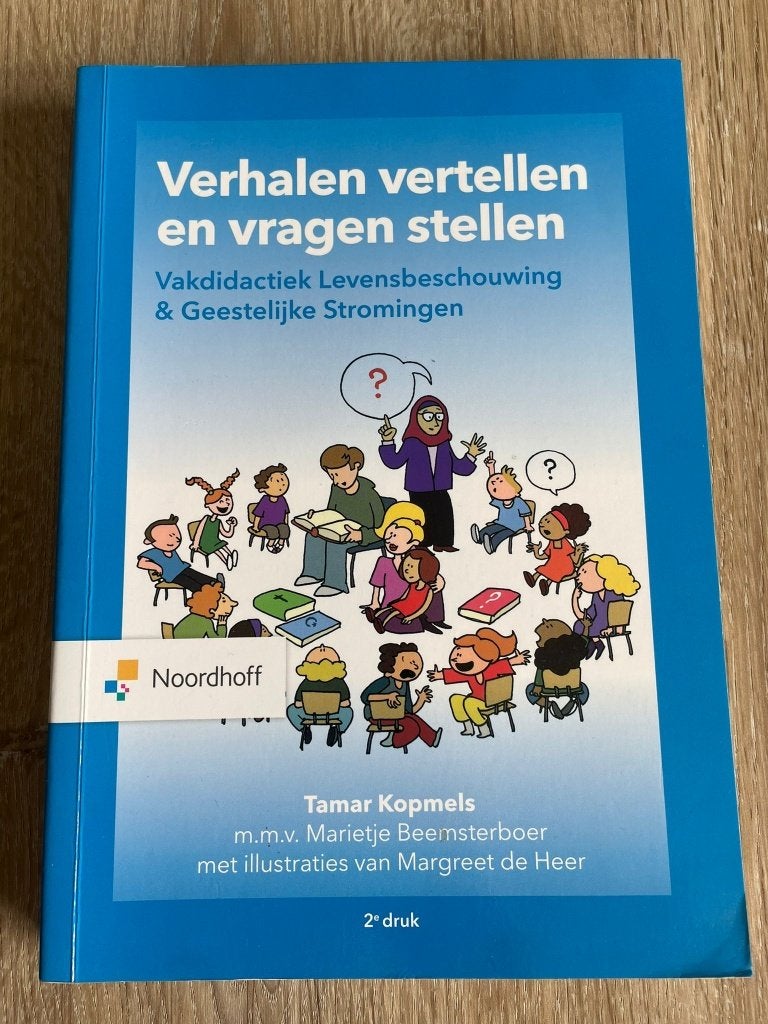 Verhalen vertellen en vragen stellen, Boeken, Studieboeken en Cursussen, Zo goed als nieuw, Hoger Onderwijs, Ophalen