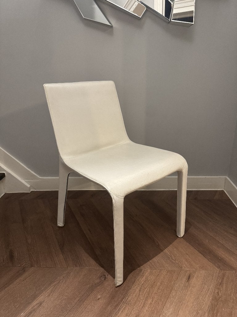8x Walter Knoll 'Gio' stoelen (np. €1550/stuk), Enlèvement, Blanc