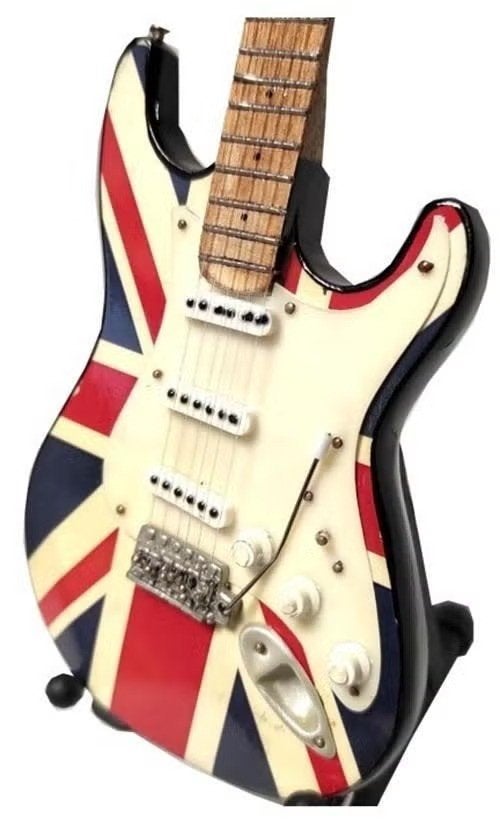 Miniatuur replica Fender gitaar - Liam Gallagher - Oasis, Verzamelen, Ophalen of Verzenden, Nieuw