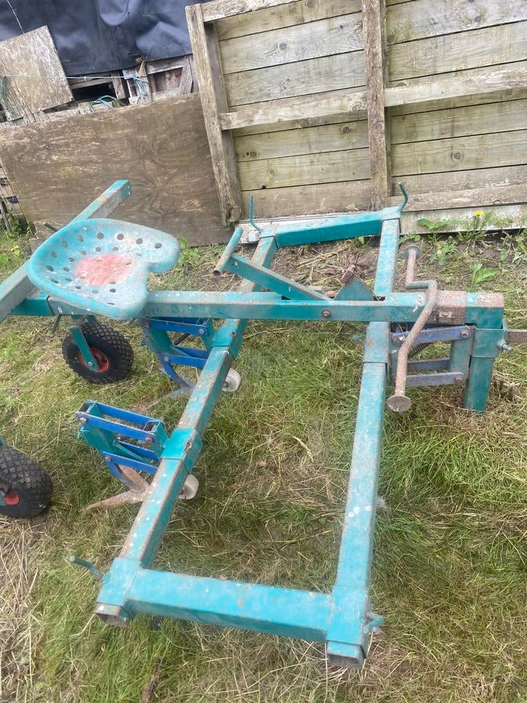Schoffelmachine voor motoculteur, Ophalen, Gebruikt